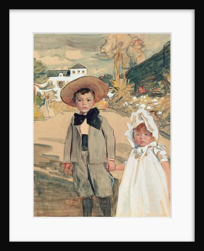 The Artist's Children, c.1895 by Lucien Simon