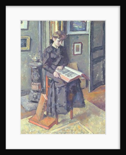 Girl Reading a Book, 1906 by Charles Francois Prosper Guerin