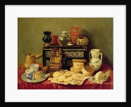 Still Life with an Ebony Chest, 1652 by Antonio Pereda y Salgado