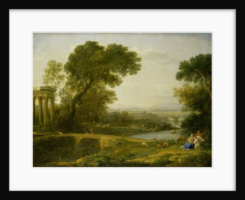 The Rest on the Flight into Egypt by Claude Lorrain