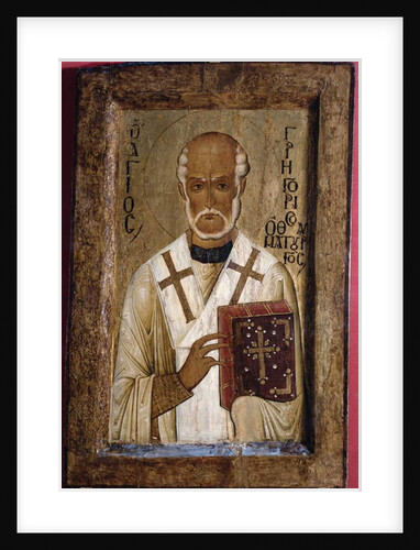 Icon of St. Gregory by Byzantine School