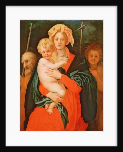 The Virgin and Child with St. Joseph and John the Baptist, 1521-27 by Jacopo Pontormo