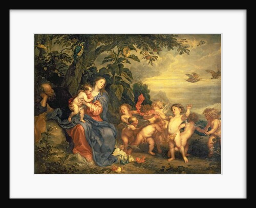 The Rest on the Flight into Egypt early 1630s by Anthony van Dyck
