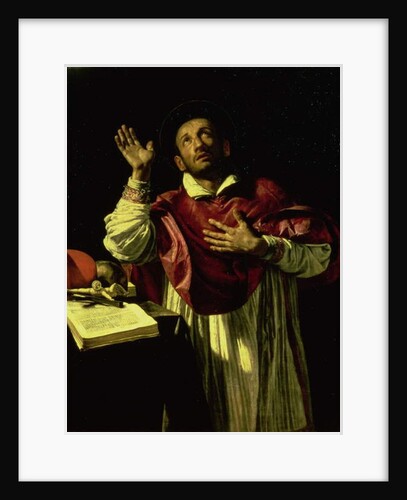St. Carlo Borromeo, c.1610 by Orazio Borgianni