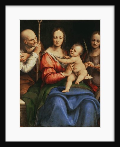 The Holy Family with St. Catherine, 1515-20 by Cesare da Sesto