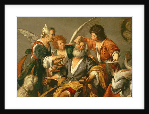 The Healing of Tobit, early 1630s by Bernardo Strozzi