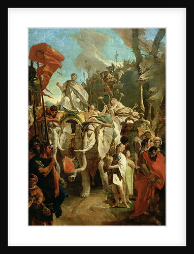 The Triumph of the Commander Manius Curius Dentatus, 1725-30 by Giovanni Battista Tiepolo