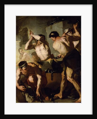 Vulcan's Forge, c.1660 by Luca Giordano