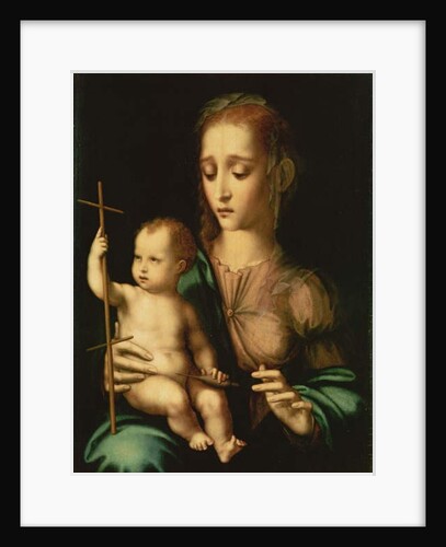 Madonna and Child with a Distaff, 1570s by Luis de Morales