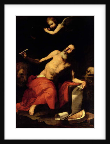 St. Jerome Hears the Last Trumpet, 1626 by Jusepe de Ribera
