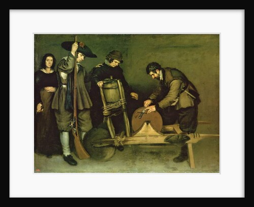 The Knife Grinder, 1635-40 by Antonio Puga