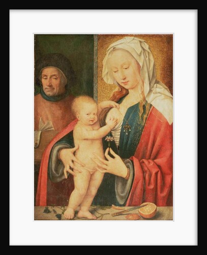 The Holy Family by Joos van Cleve