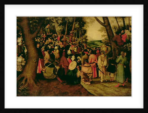 The Sermon of John the Baptist, 1604 by Pieter the Younger Brueghel