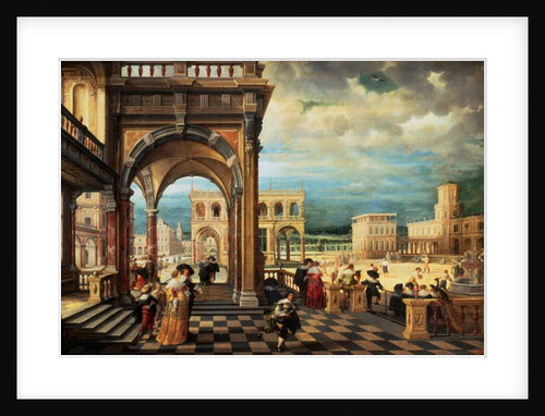 Italian Palace, 1623 by Hendrik the Younger Steenwyck