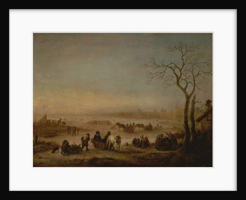 The Frozen Lake, 1648 by Isack van Ostade