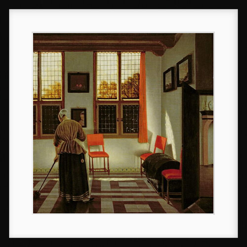 A Dutch Interior, 1665-70 by Pieter Janssens