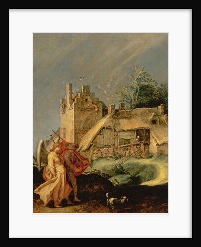 Landscape with Tobias and the Angel, 1610-15 by Abraham Bloemaert