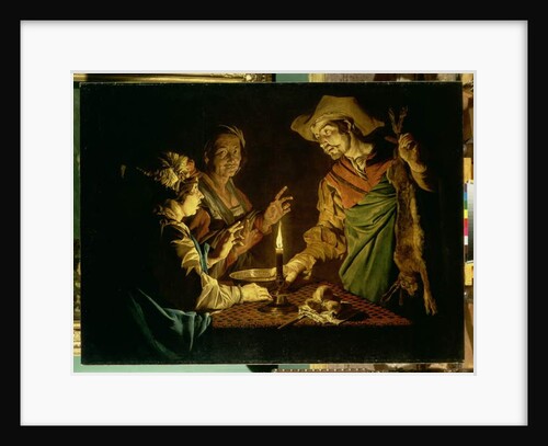 Esau and Jacob, 1640s by Matthias (c.1600-p.1650) Stomer