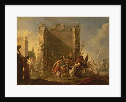 The Rape of the Sabine Women by Johann Heinrich Schonfeldt