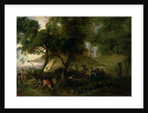 Respite from War, 1712-15 by Jean Antoine Watteau