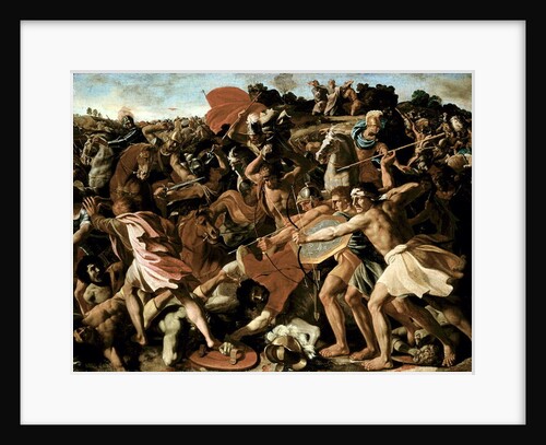 Victory of Joshua over the Amalekites, 1625-6 by Nicolas Poussin