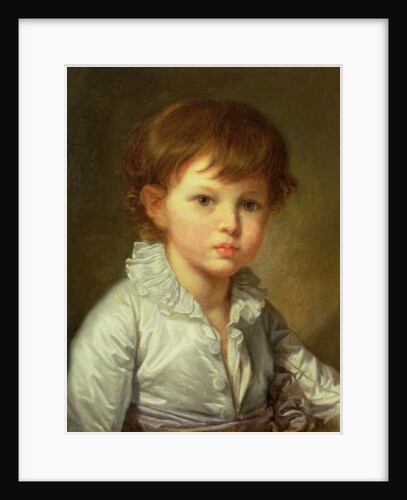 Portrait of Count Stroganov as a Child, 1778 by Jean Baptiste Greuze