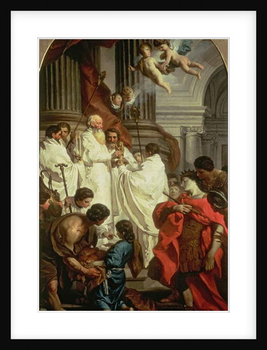 The Mass of St. Basil, 1743-7 by Pierre Subleyras