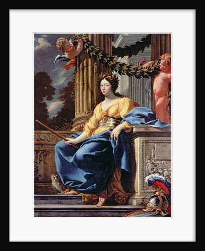 Allegorical portrait of Anne of Austria, after 1643 by Simon Vouet