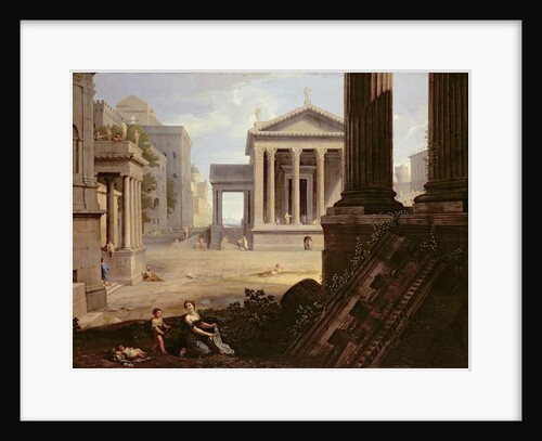 Square in an Ancient City, late 1630s by Jean Lemaire