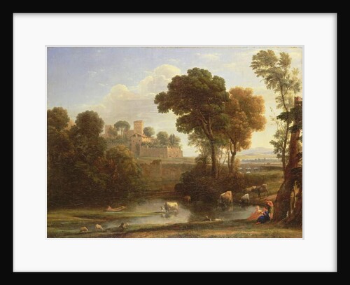 Italian Landscape, 1648 by Claude Lorrain