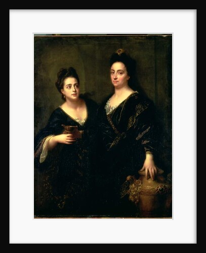 Portrait of Two Actresses, 1699 by Jean Baptiste Santerre