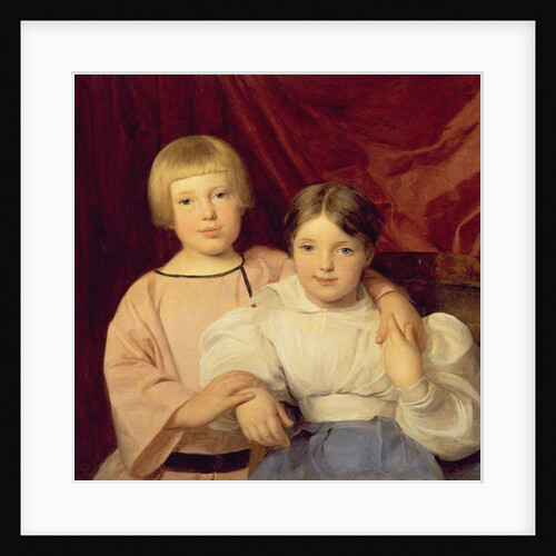 Children, 1834 by Ferdinand Georg Waldmuller