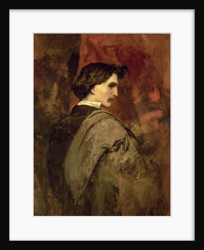 Self Portrait, c.1860 by Anselm Feuerbach