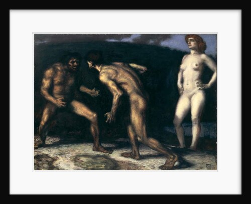 Battle for a Woman, 1905 by Franz von Stuck