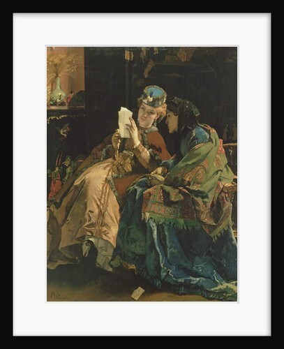 Reading the Letter by Alfred Emile Stevens