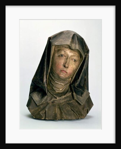 Head of St. Anne, 1500-10 by Tilman Riemenschneider