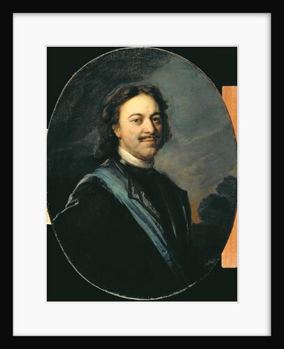 Portrait of Peter I, after 1725 by Andrei Matveyev