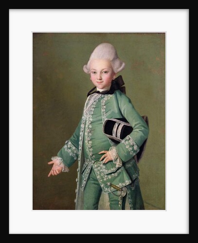 Portrait of Count Bobrinsky as a Child, 1769 by Carl Ludwig Christinek