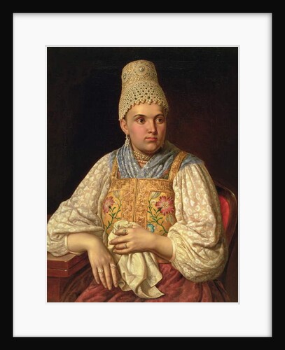 Portrait of Anna Petrovna Filatova, c.1840 by Russian School