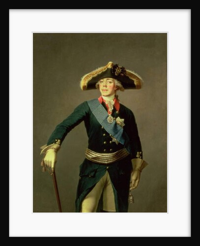 Portrait of Paul I, 1796-7 by Stepan Semenovich Shchukin