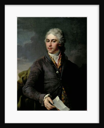 Portrait of Yakov Ivanovich Bilibin, 1801 by Dmitri Grigor'evich Levitsky
