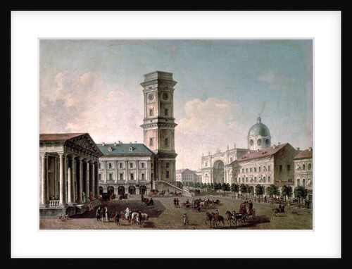 View of Nevsky Prospekt, St. Petersburg, 1810-20 by Timofei Alexeyevich Vasiliev