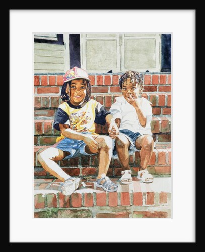 On the Front Step, 2002 by Colin Bootman