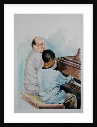 The Piano Lesson by Colin Bootman