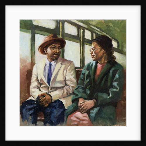 Martin and Rosa up front, 2001 by Colin Bootman