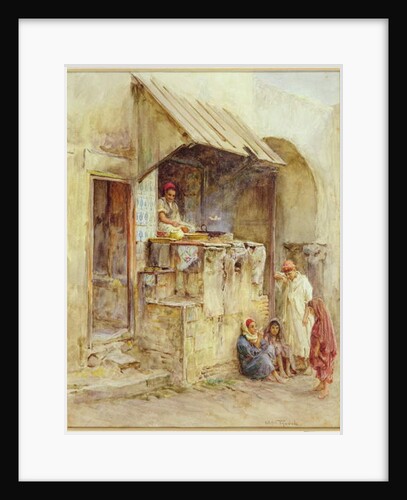 A Cookshop at Kairouan, Tunis, 1881 by Walter Frederick Roofe Tyndale