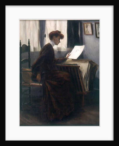 L'Amatrice de Dessins, 1904 by Jacques Palyart