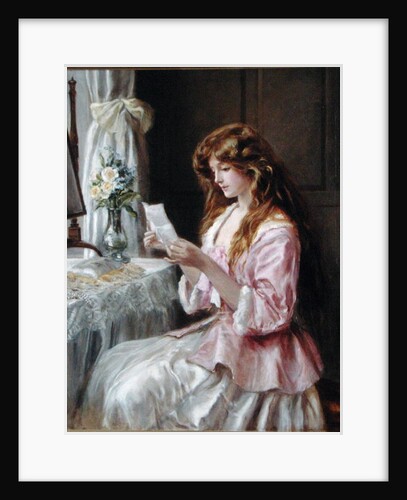 The Love Letter, 1904 by Nina Hardy
