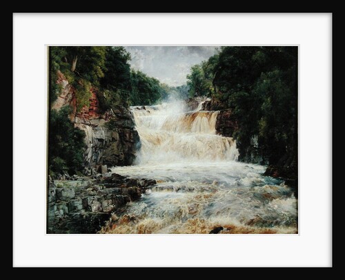 Swallow Falls, Bettws-y-Coed, North Wales, 1873 by Edwin Frederick Holt