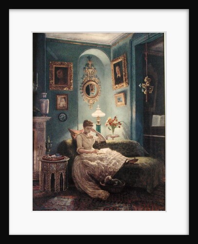 An Evening at Home, 1888 by Edward John Poynter